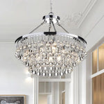 Unique Tiered Crystal Chandelier 27