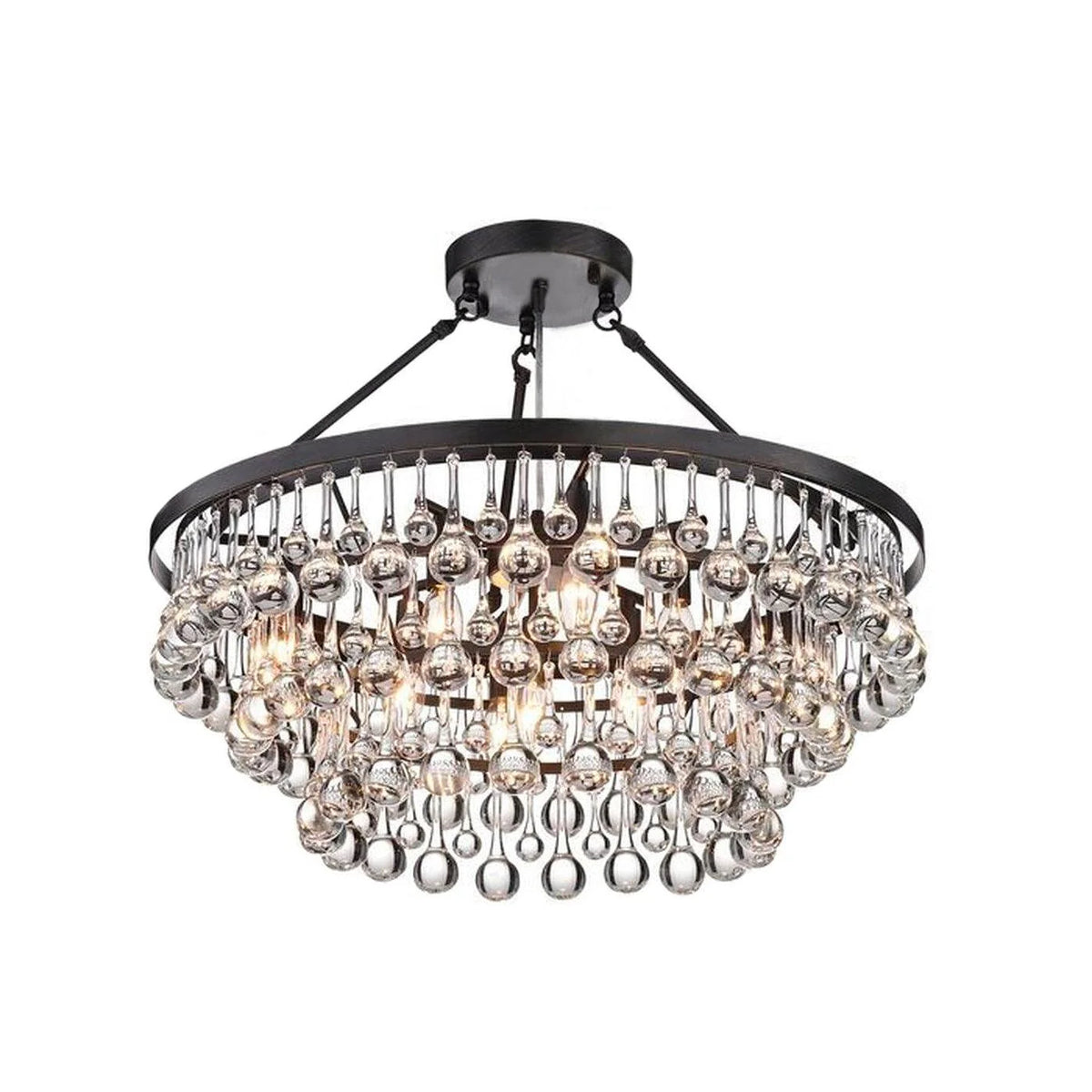 Unique Tiered Crystal Chandelier 31