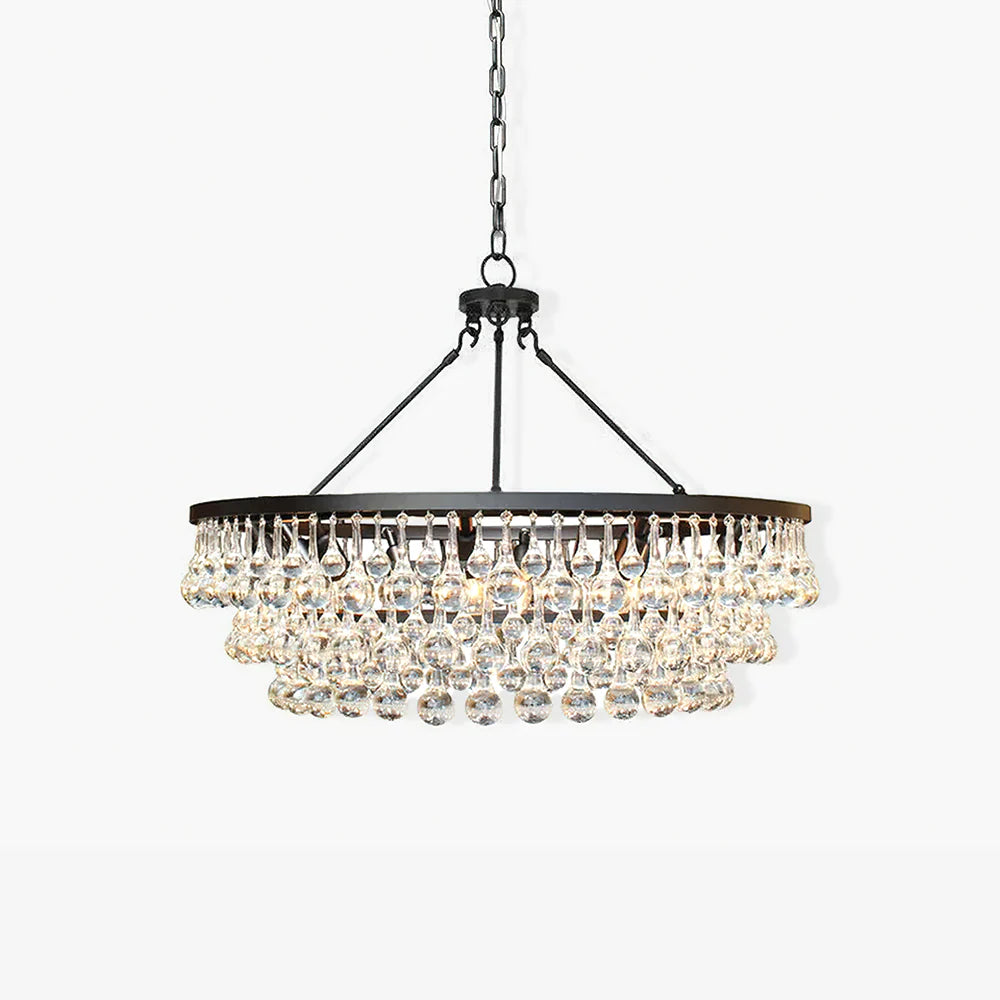 Unique Tiered Crystal Chandelier 33