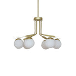 Vergara Silk Brass Chandelier 7