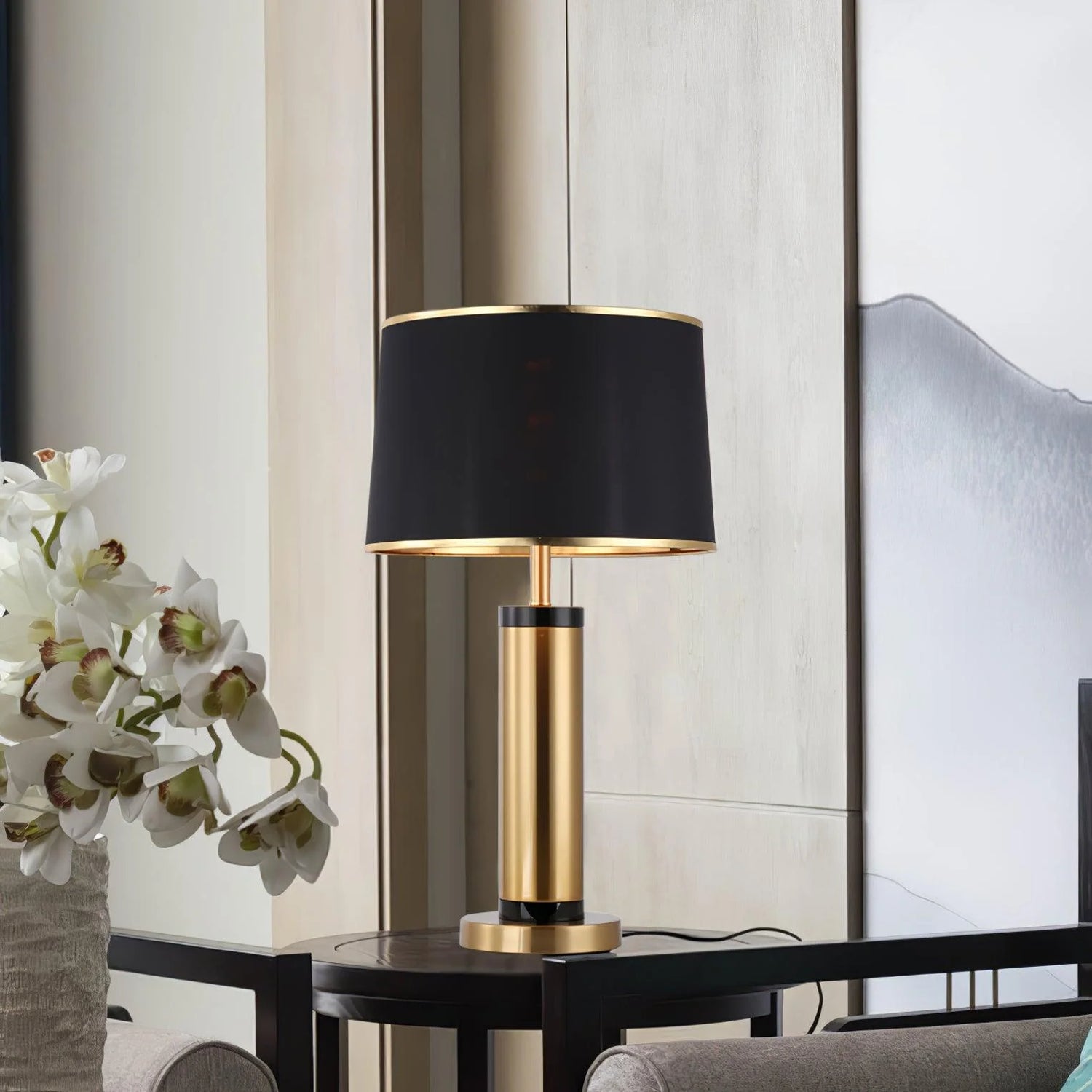 Vintage Bedside Table Lamp-8