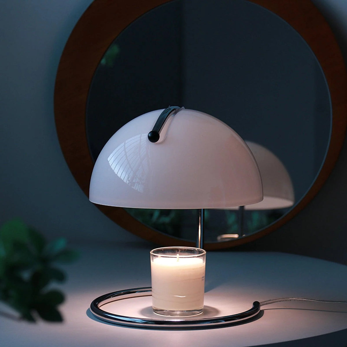 Vintage Flower Pot Table Lamp-11