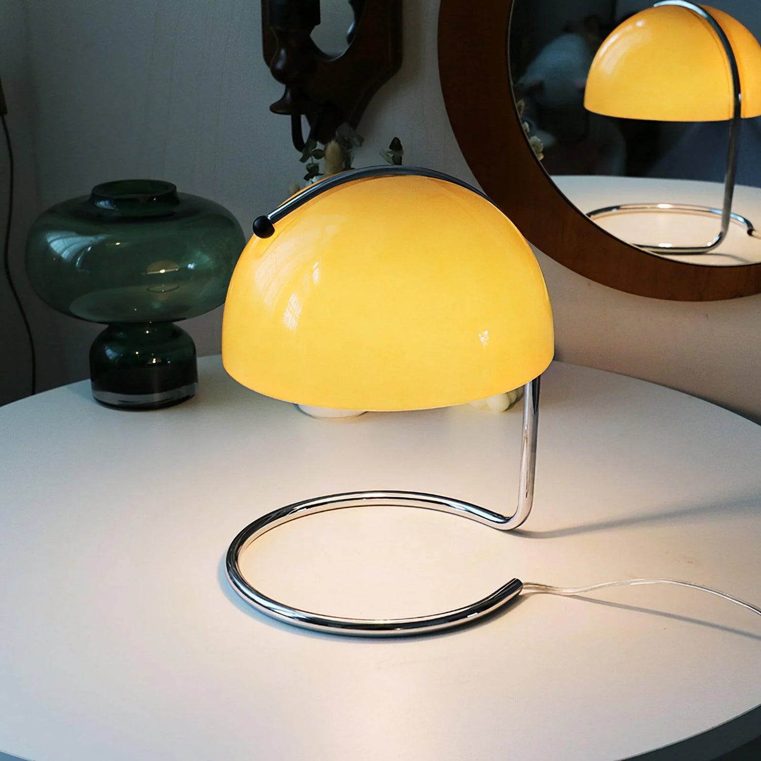 Vintage Flower Pot Table Lamp-2