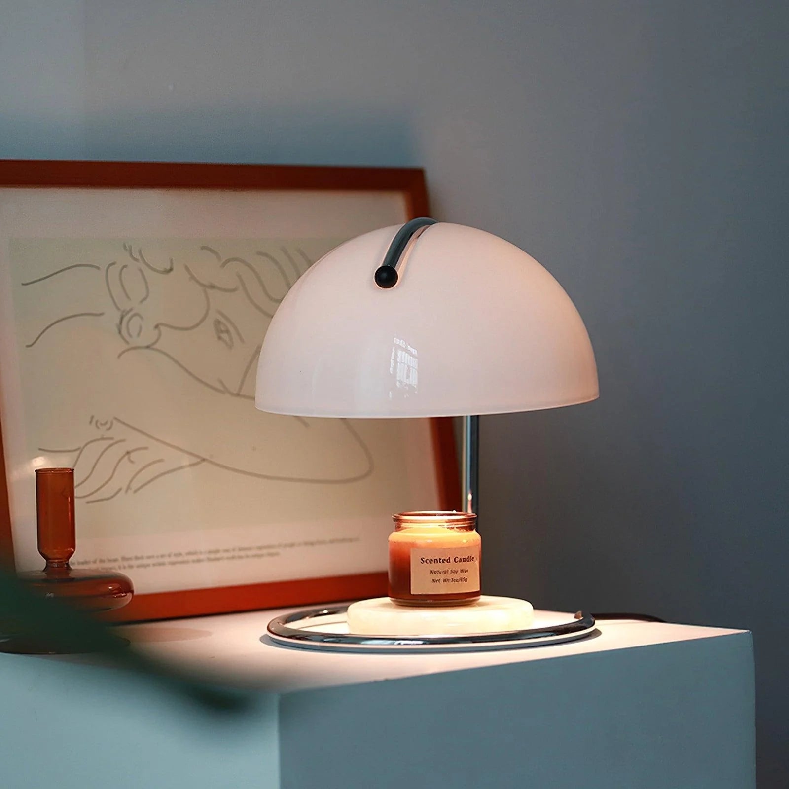 Vintage Flower Pot Table Lamp-3