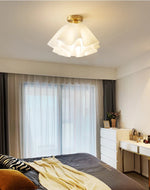 Vintage_White_Flower_Ceiling_Light_11