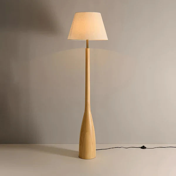 Vintage Wood Floor Lamp 2