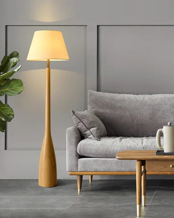 Vintage Wood Floor Lamp 5