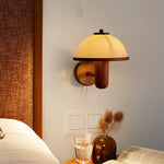 Vintage_Wood_Wall_Sconces_in the retro bedroom