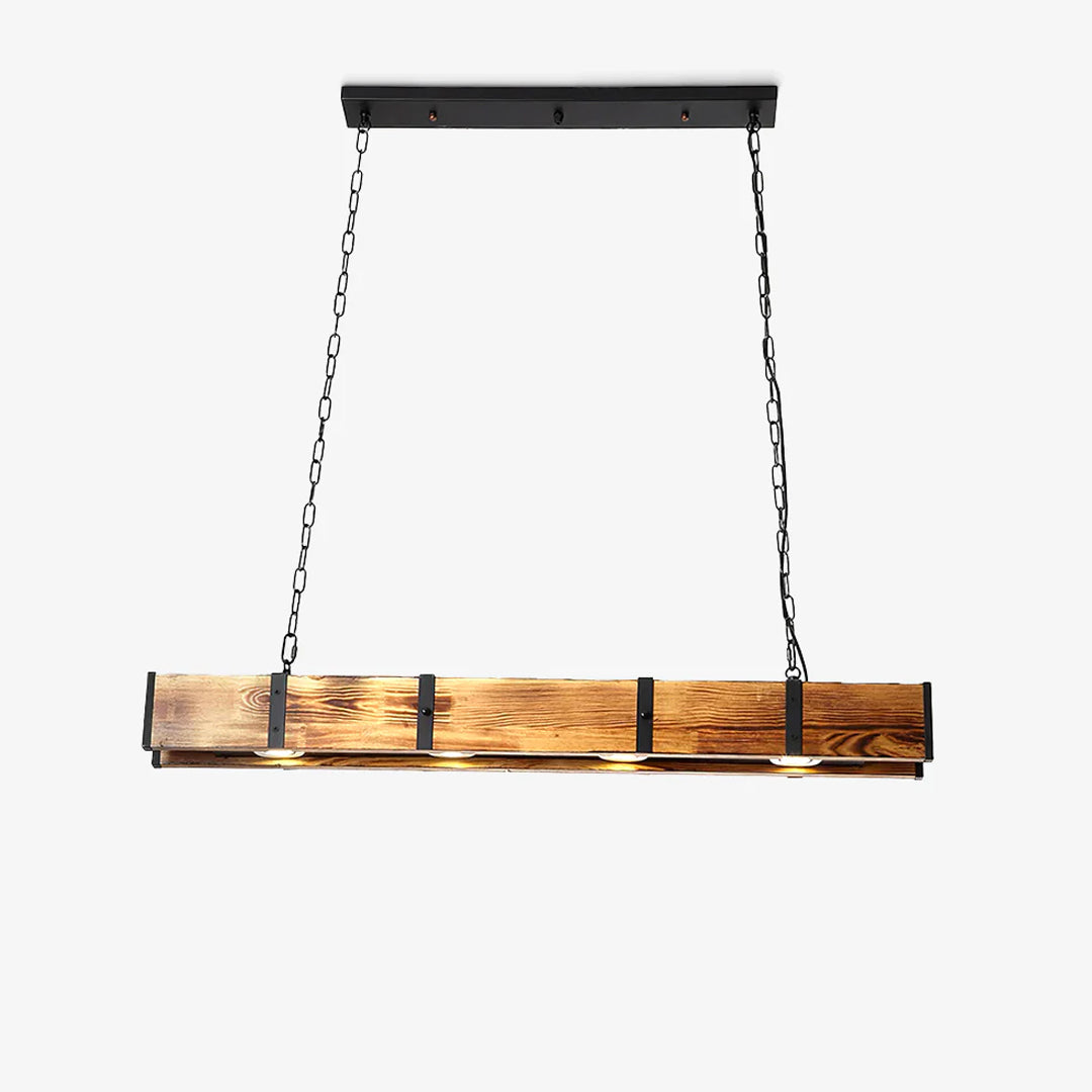 Vintage wood Pendant lamp 11
