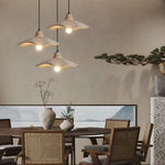 Wavy_Pendant Light_in the retro dining room