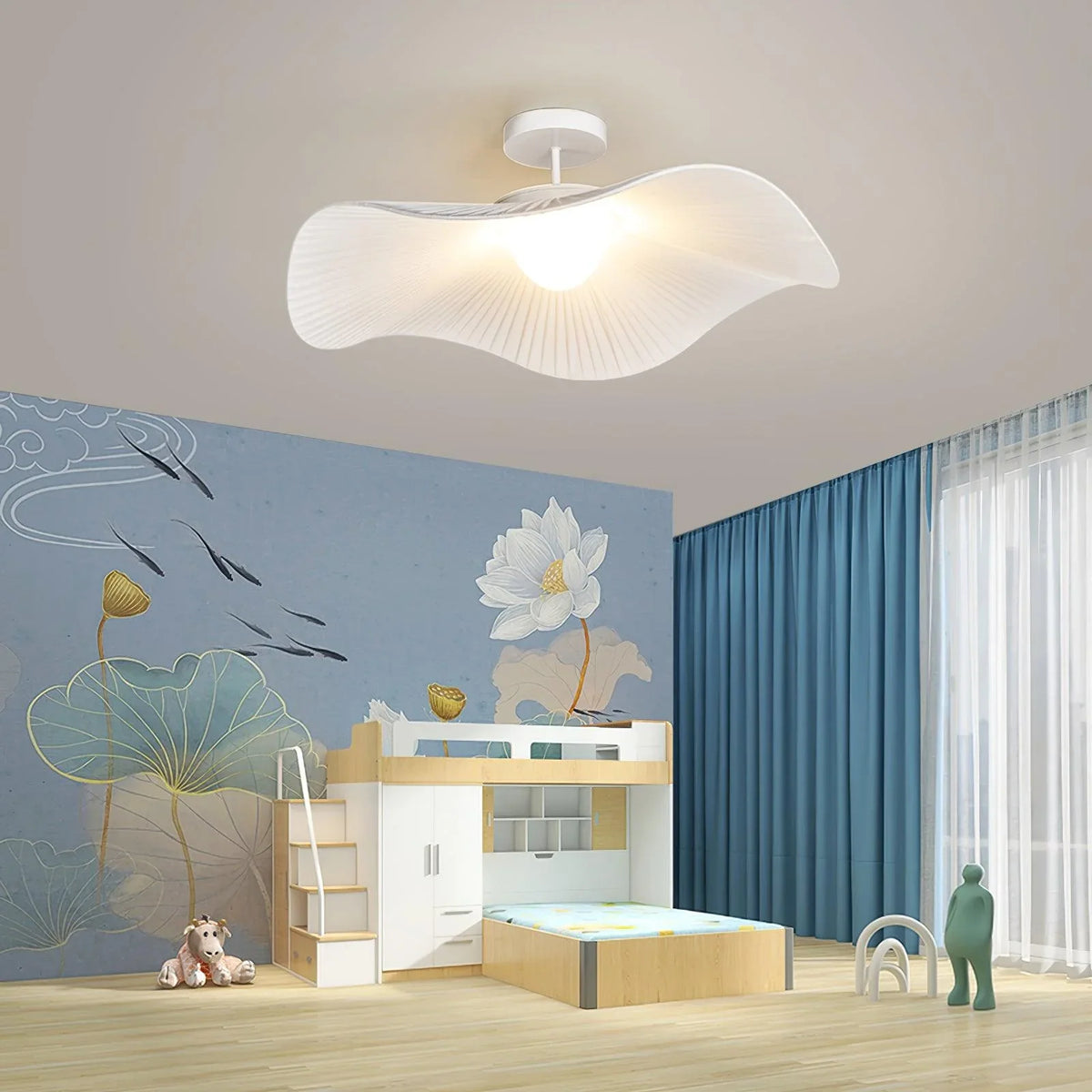 Wavy_Pleated_Ceiling_Lamp_6