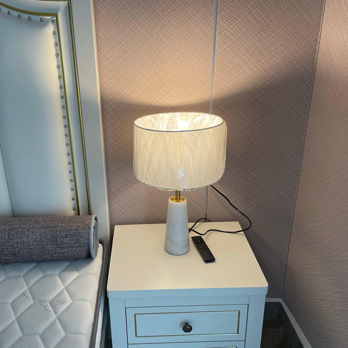 White Marble Desk Lamp 13