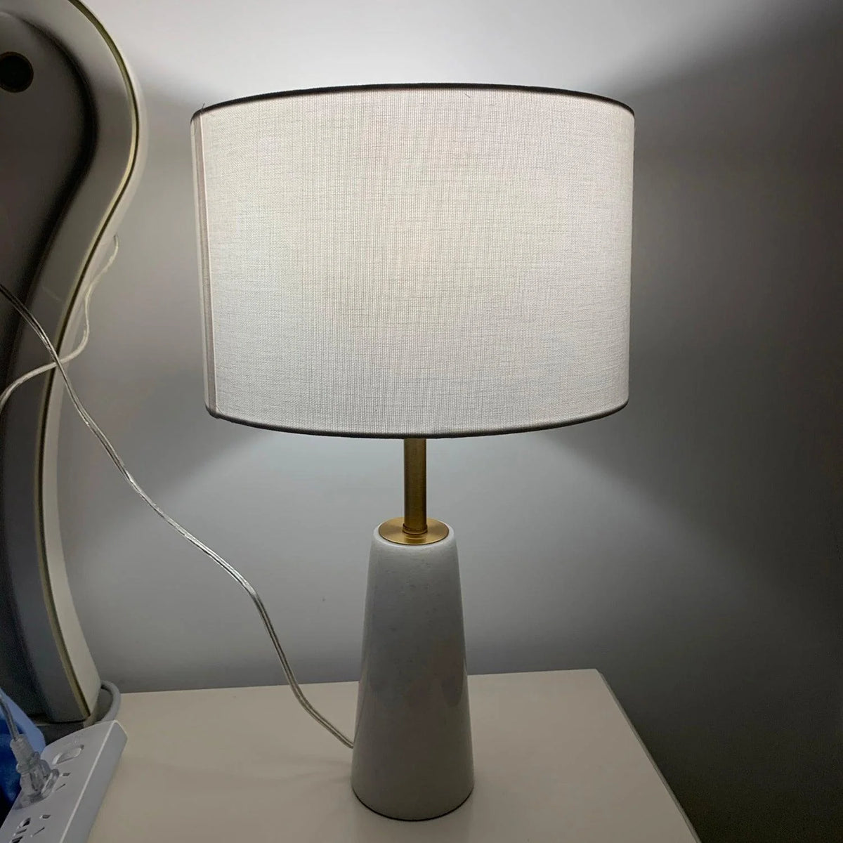 White Marble Desk Lamp 14