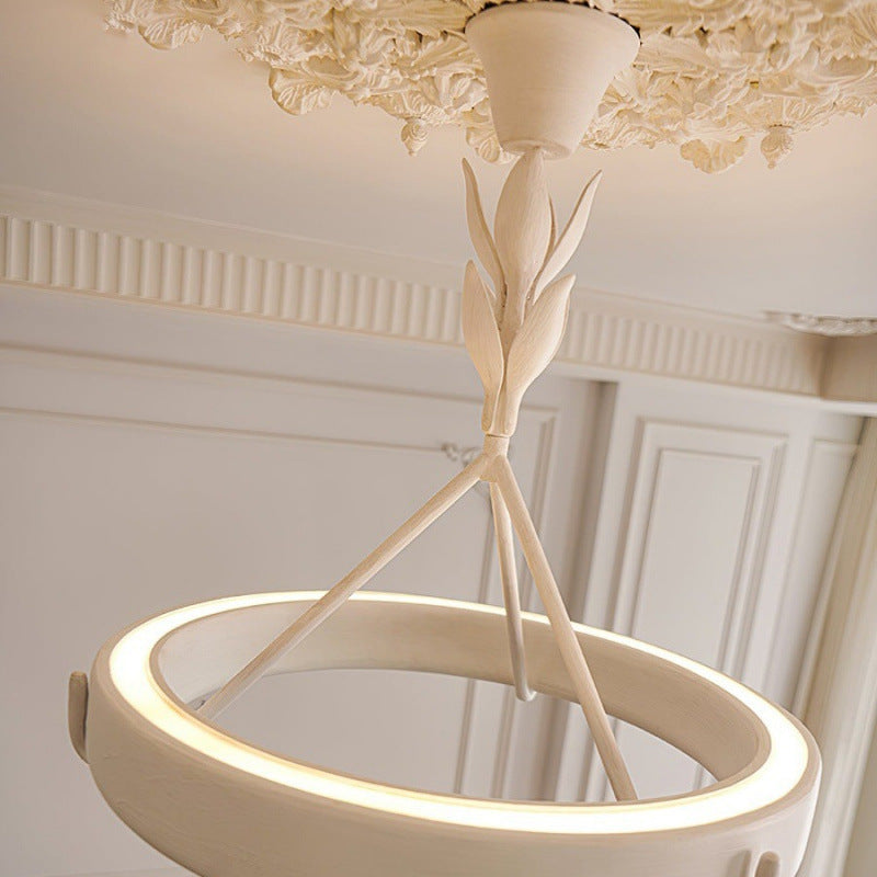 White_Plaster_Chandelier_3