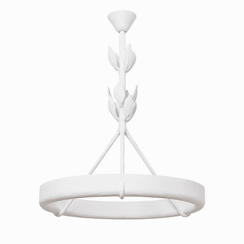 White_Plaster_Chandelier_7