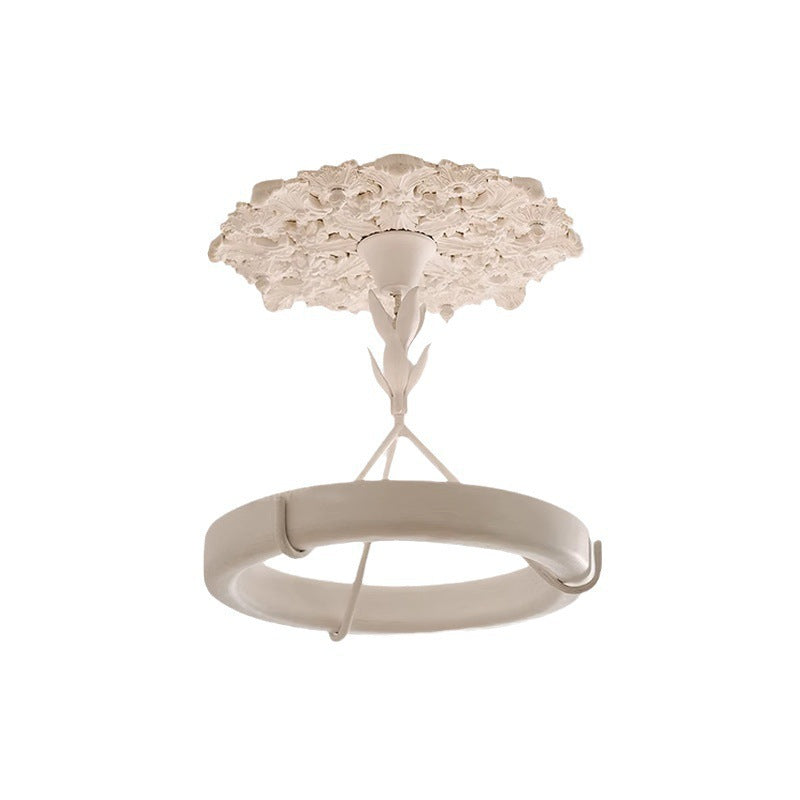 White_Plaster_Chandelier_8