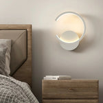 White Ring Decor Wall Lamp
