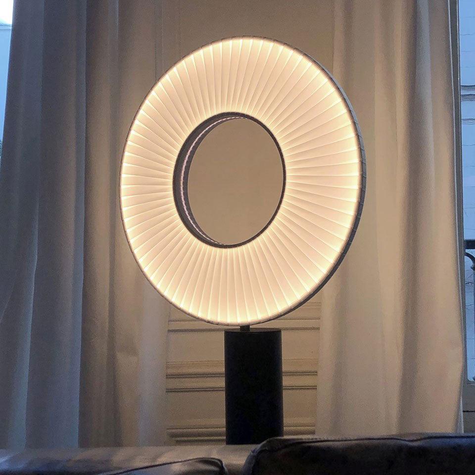 White Ring Table Lamp 16