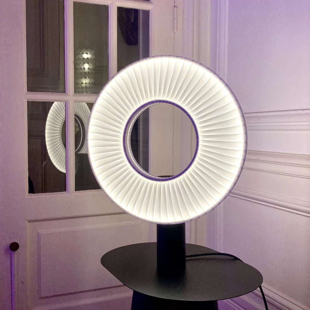 White Ring Table Lamp 5