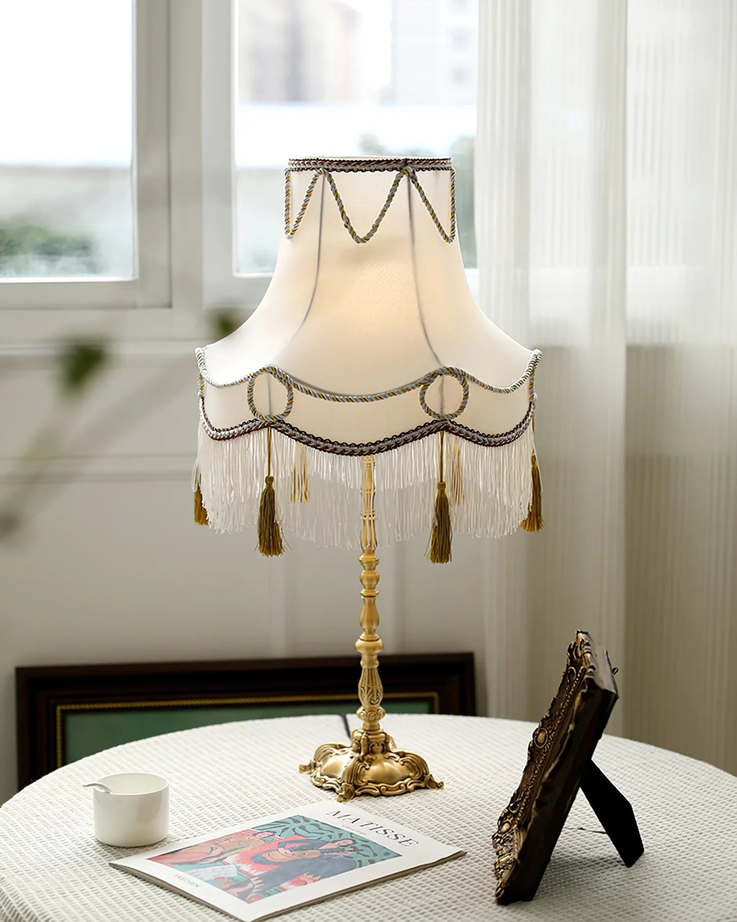 Wiener Tassel Table Lamp 2