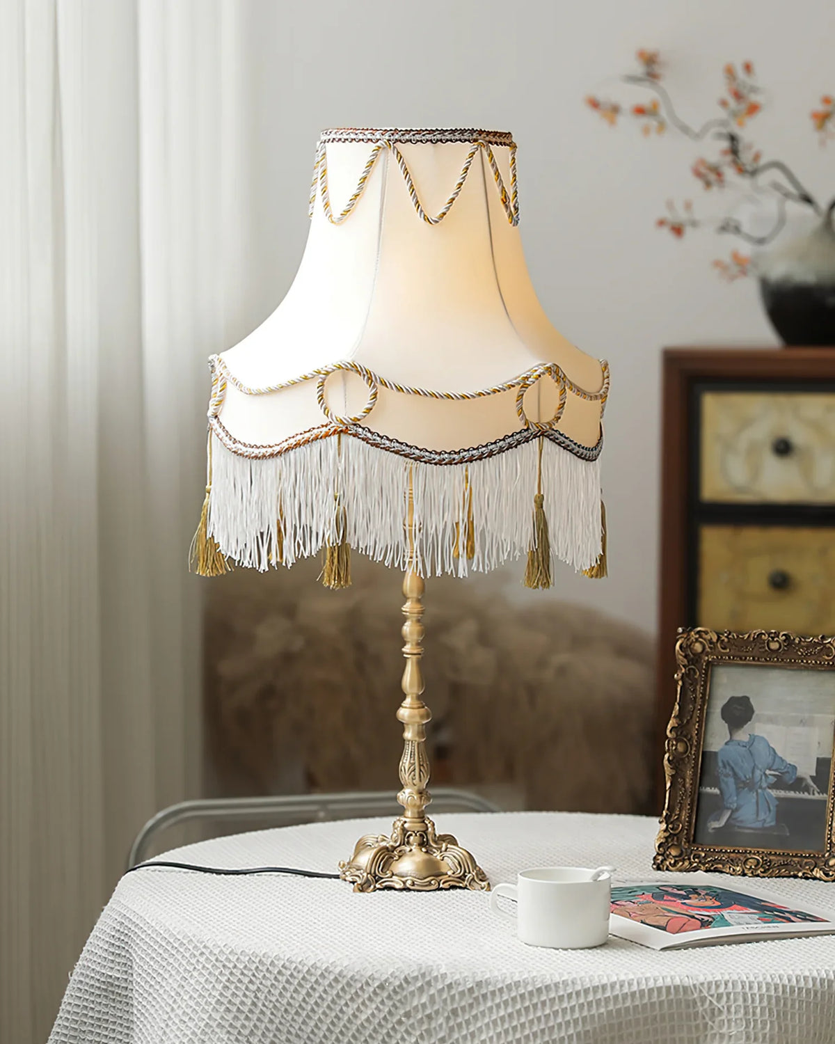 Wiener Tassel Table Lamp 4