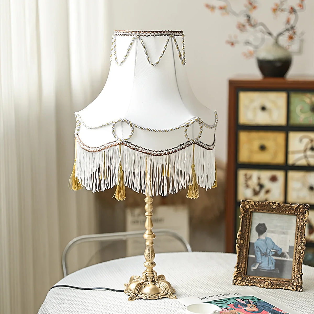 Wiener Tassel Table Lamp 5