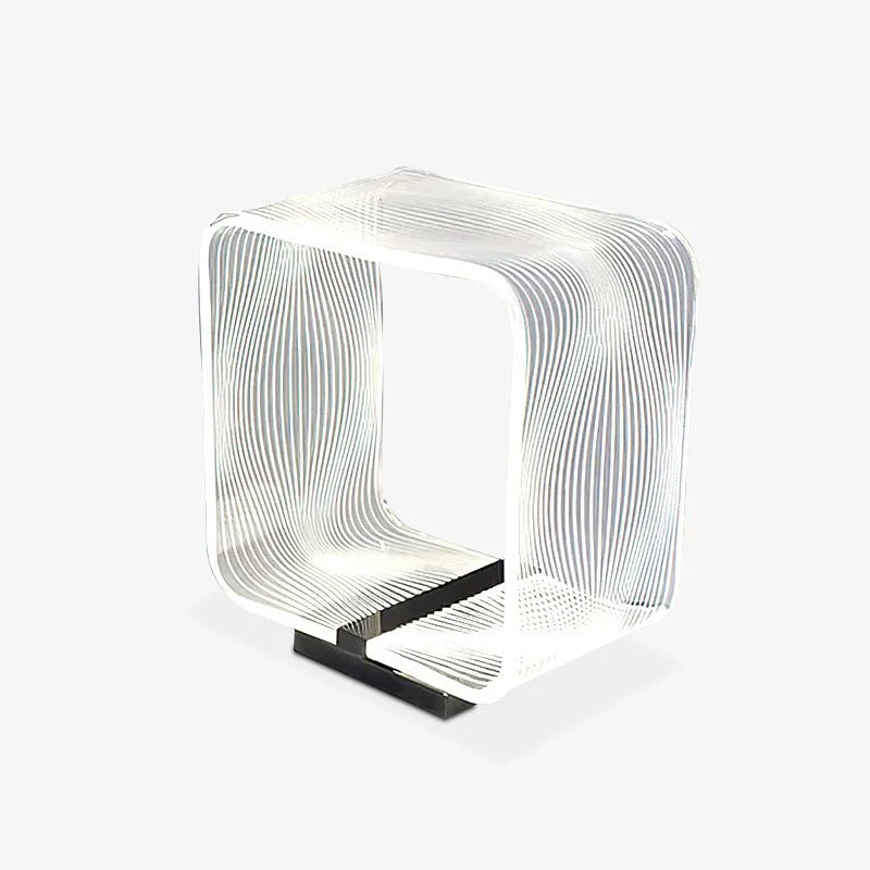 Wire Cube Table Lamp 16