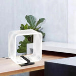 Wire Cube Table Lamp 3