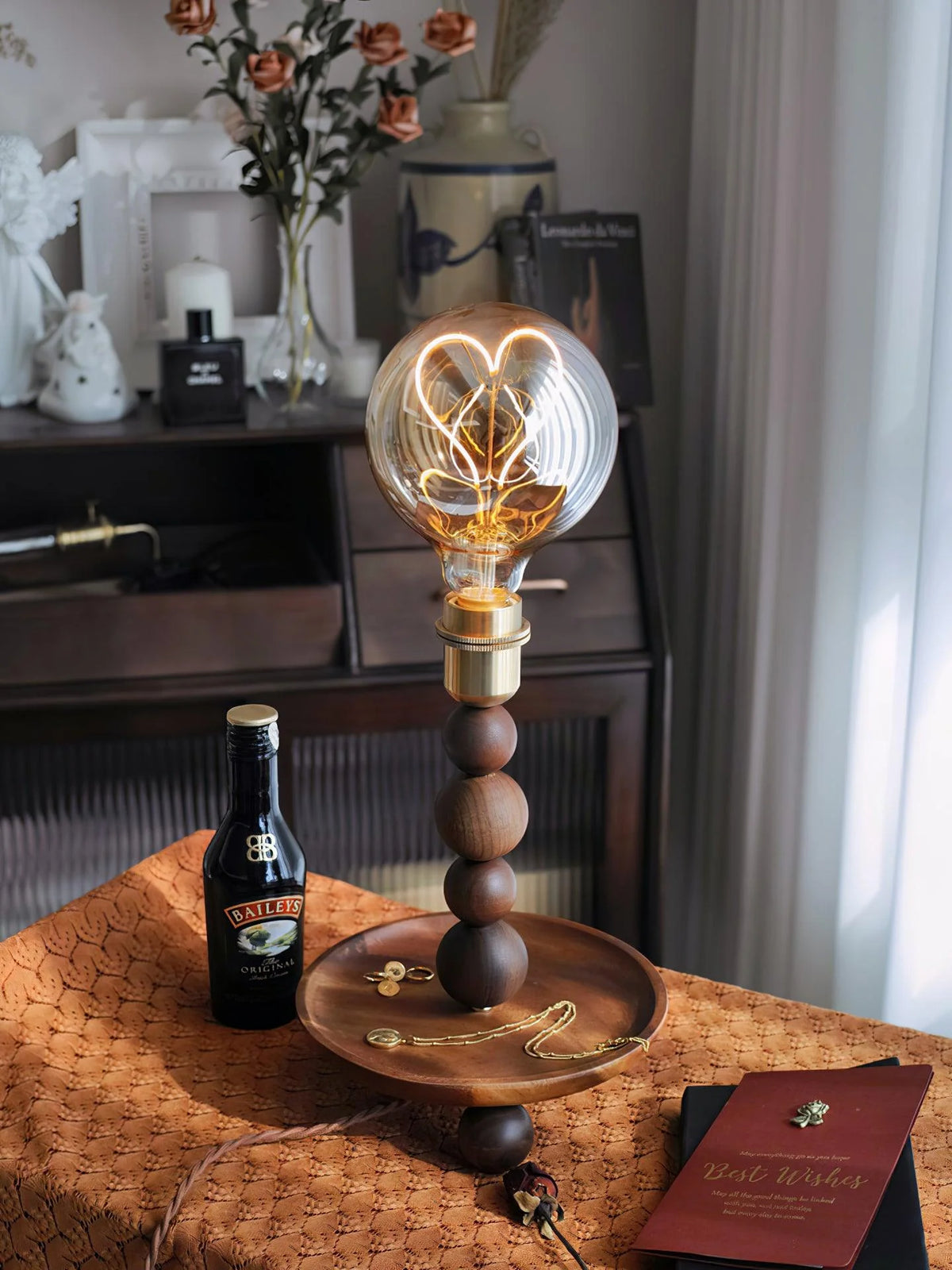 Wood Candy Table Lamp 11