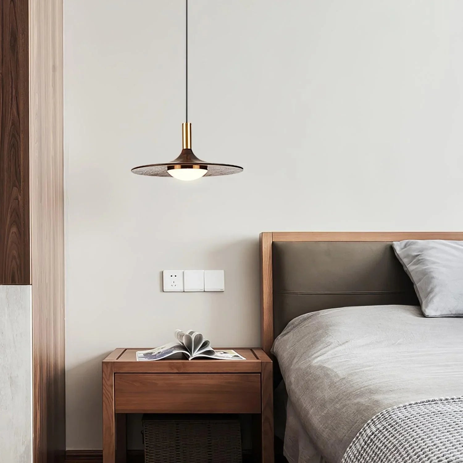 Wood_Dish_LED_Pendant_Light_7