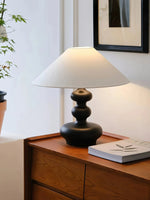 Wood Gourd Table Lamp 14