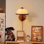 Wood_Mushroom_Wall_Lamp_decorates_the_children_s_room