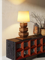 Wood Stack Table Lamp 11