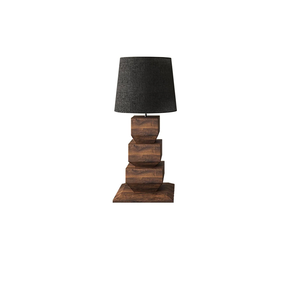 Wood Stack Table Lamp 6