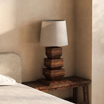 Wood Stack Table Lamp 8