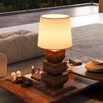 Wood Stack Table Lamp 9