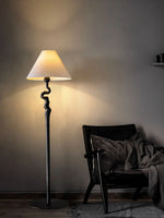 Wood Twisted Floor Lamp 6