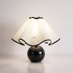 Wood Wavecrest Table Lamp 13