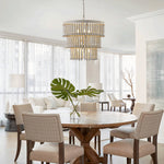 Wooden 3 Layer Chandelier 1