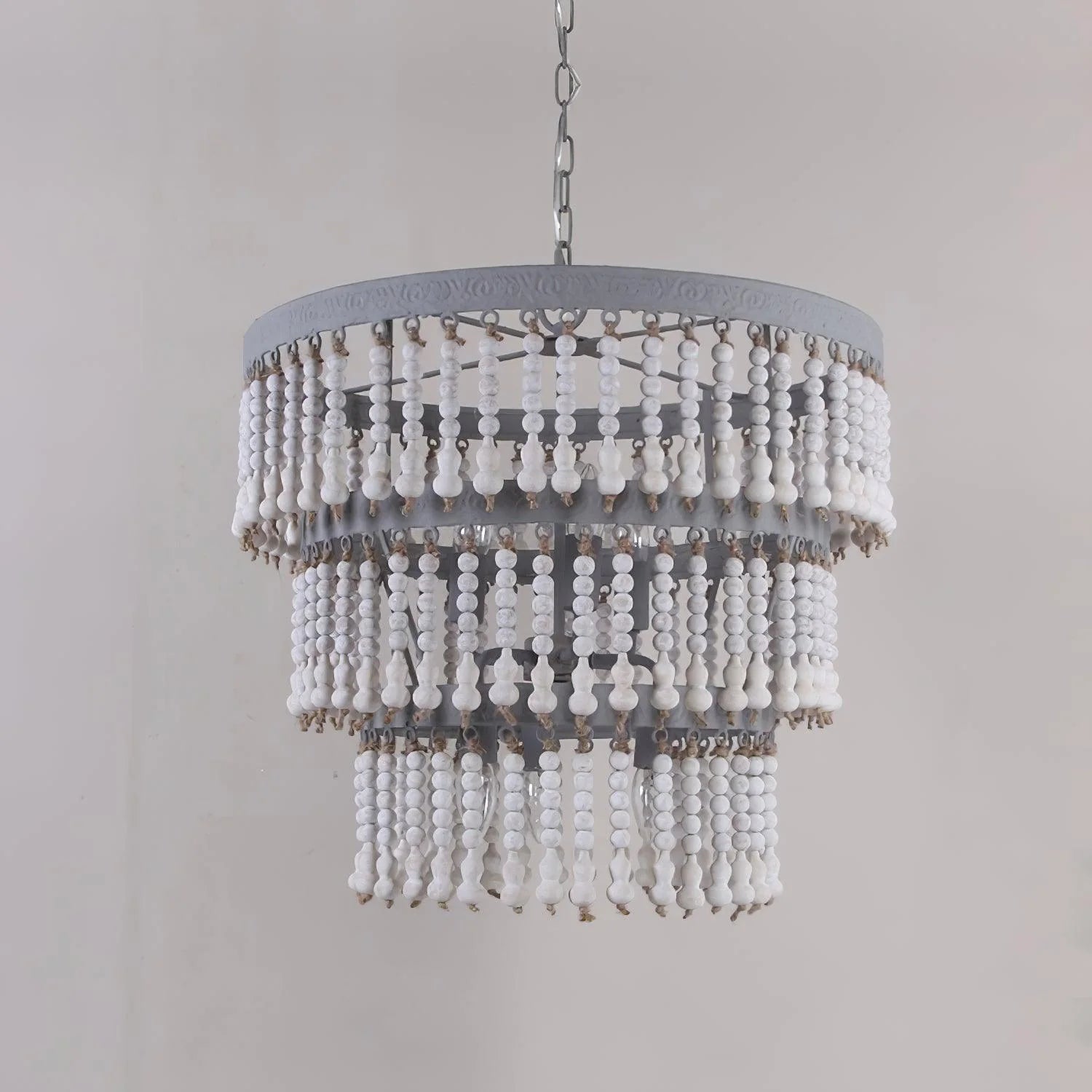 Wooden 3 Layer Chandelier 9