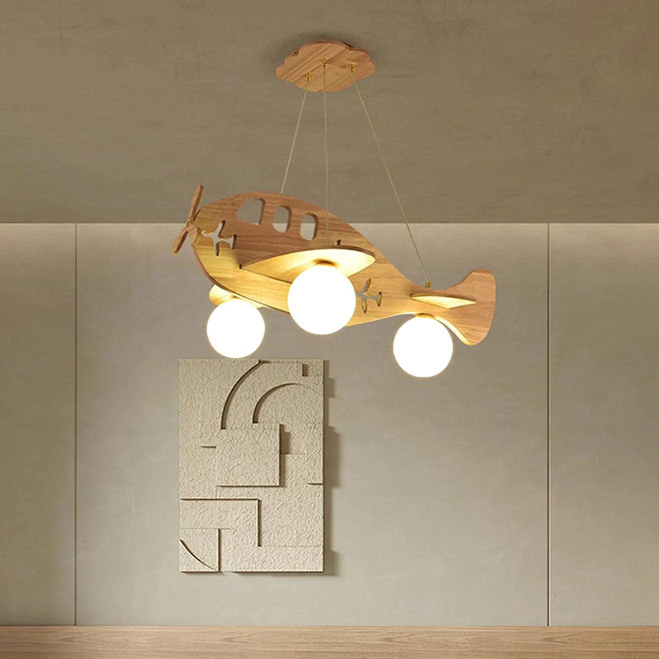 Wooden_Airplane_Pendant_Light_2