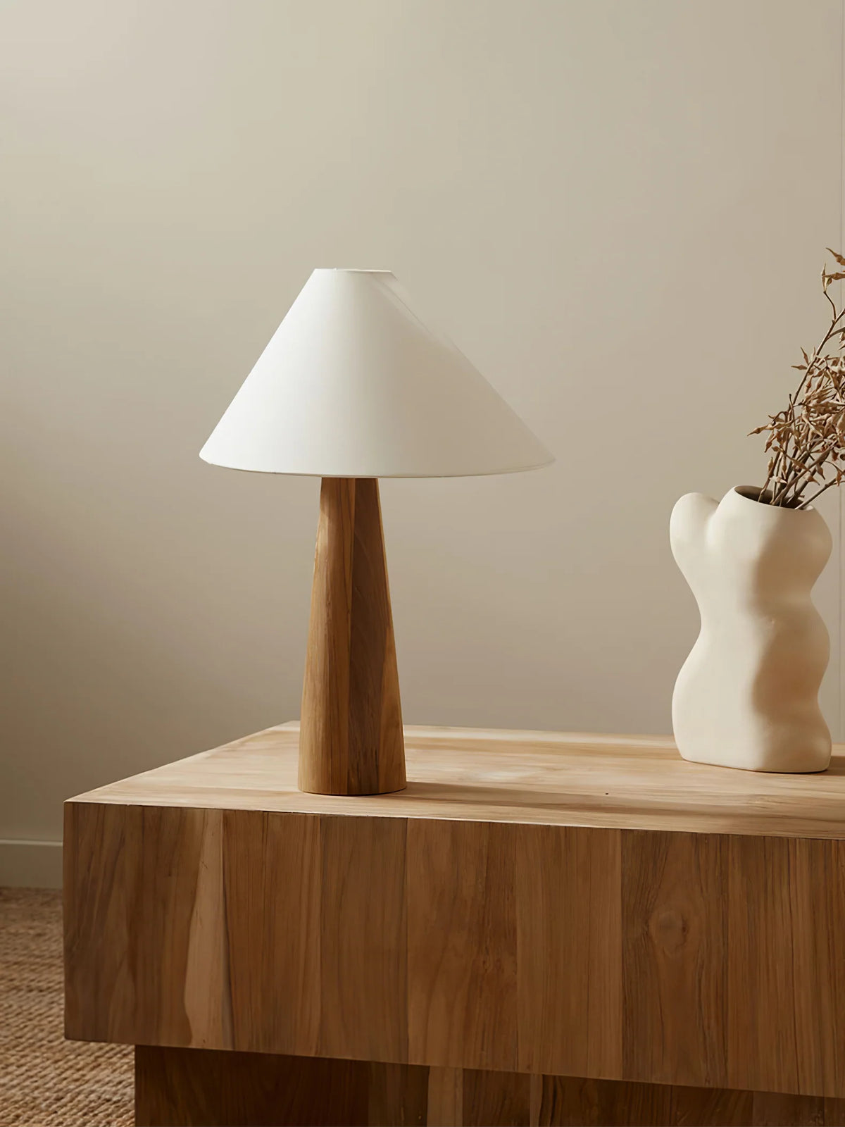 Wooden Alvin Table Lamp 11