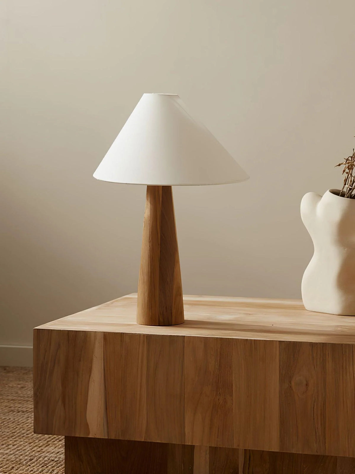 Wooden Alvin Table Lamp 15