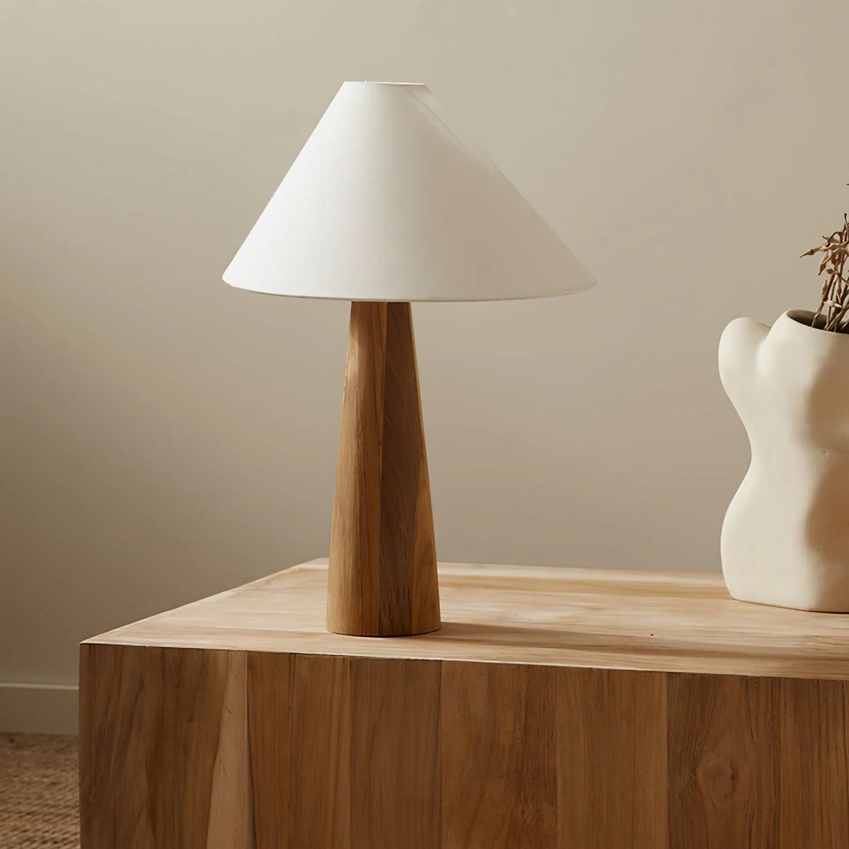 Wooden Alvin Table Lamp 4