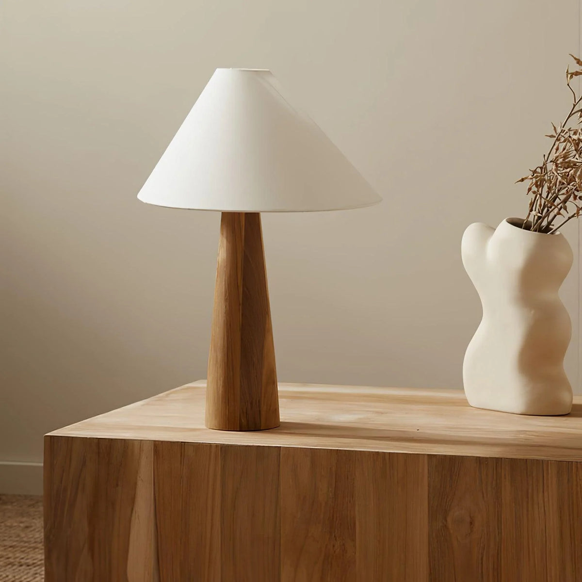 Wooden Alvin Table Lamp 5