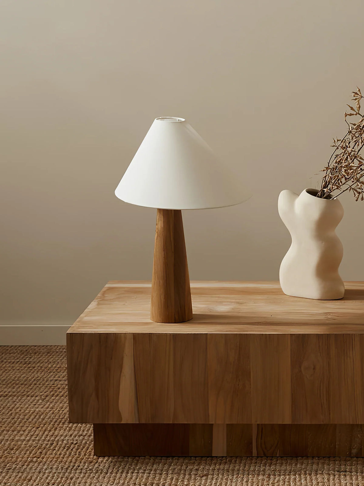 Wooden Alvin Table Lamp 7