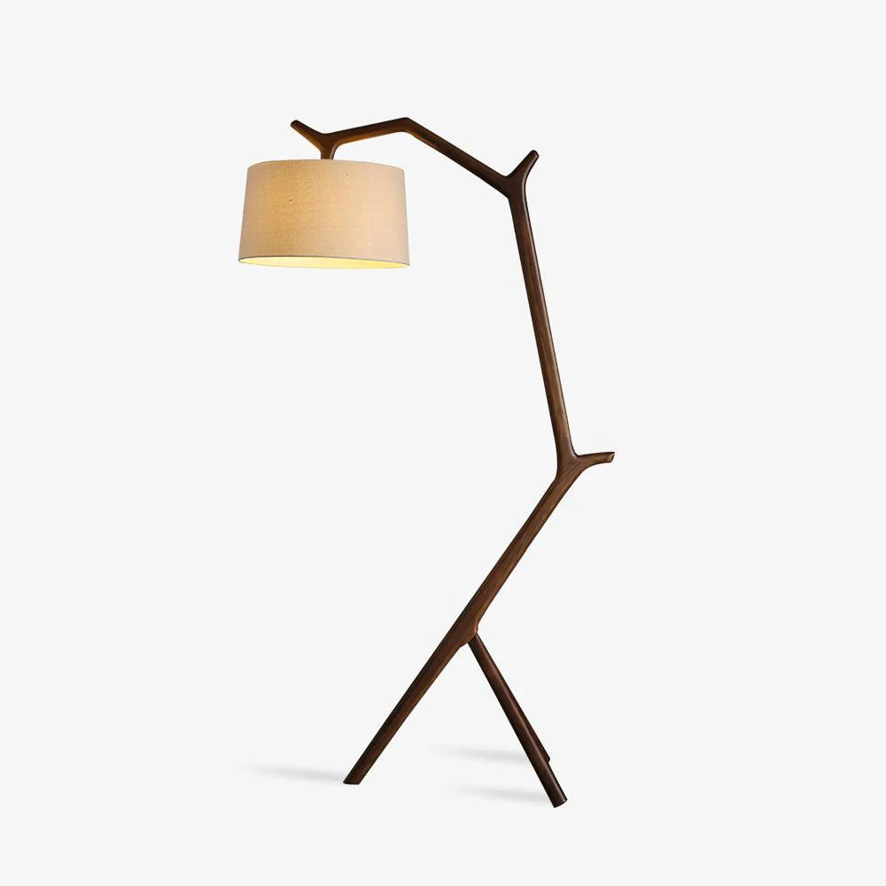 Wooden Branch Floor Lamp 1