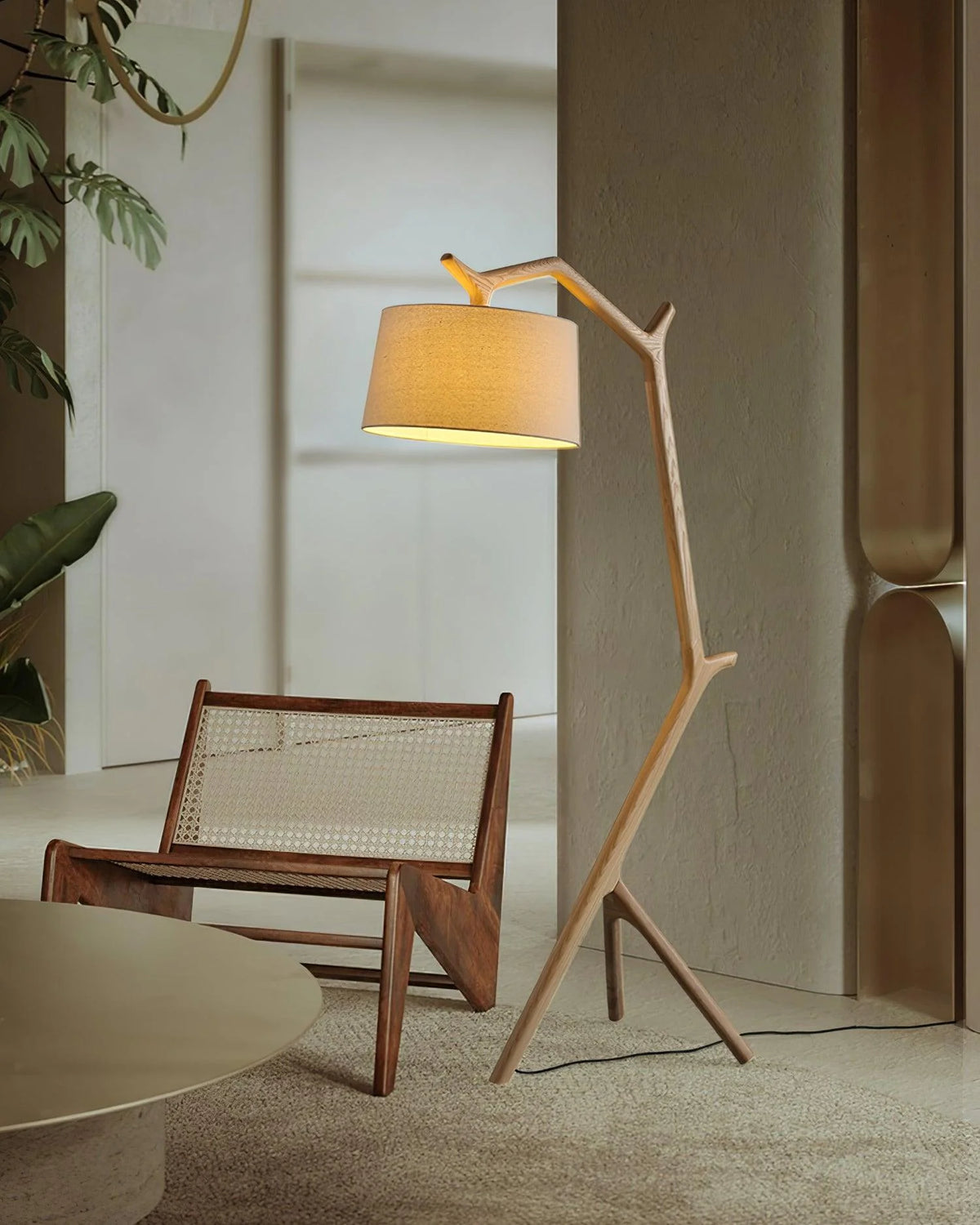 Wooden Branch Floor Lamp 11