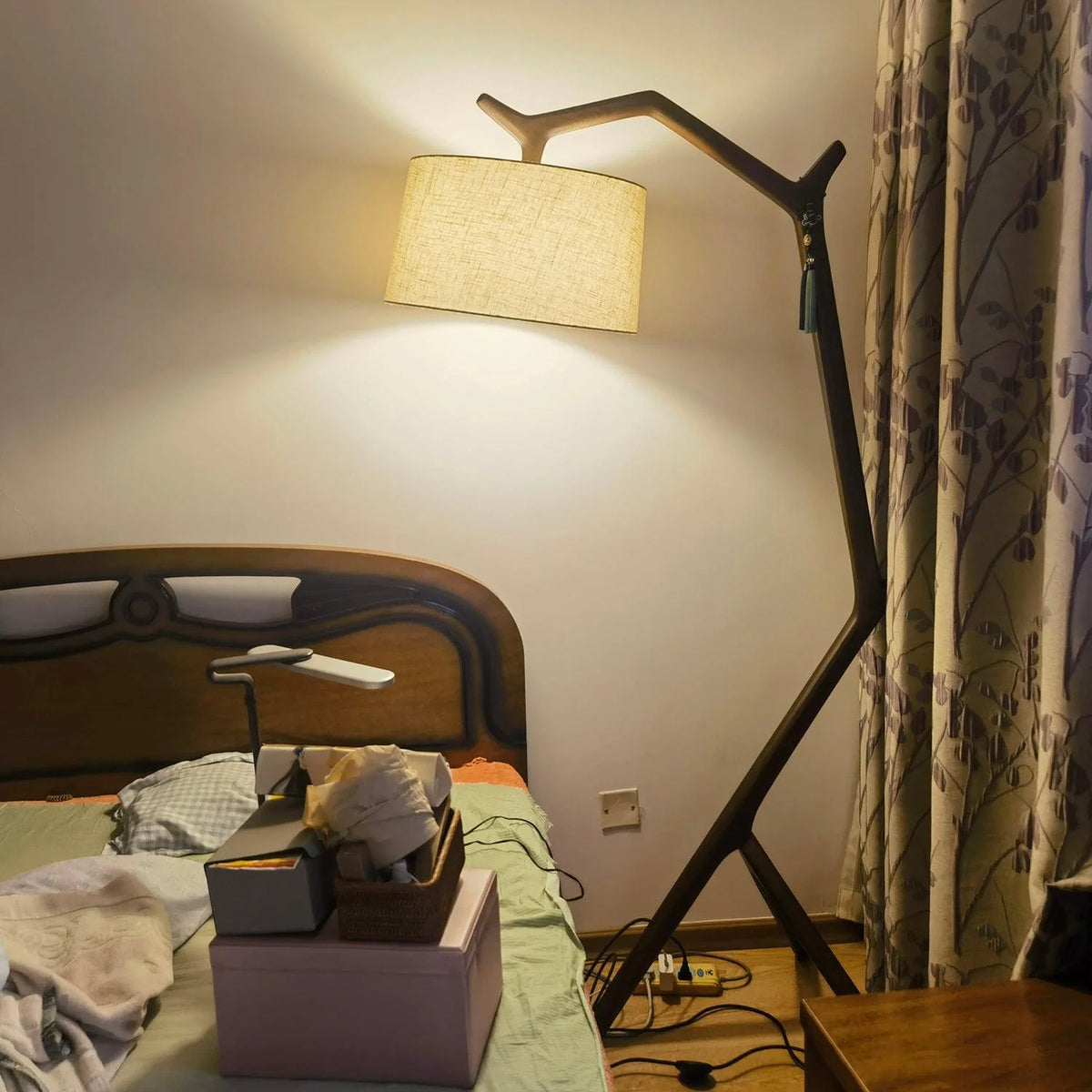 Wooden Branch Floor Lamp 13