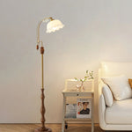 Wooden Flower Floor Lamp 3